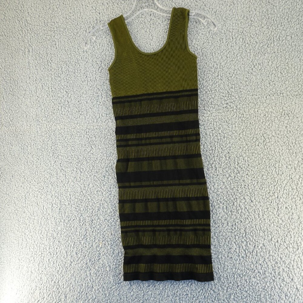 Free People Intimately Bodycon dress Black Yellow Size XS/S P NEW - Picture 6 of 9